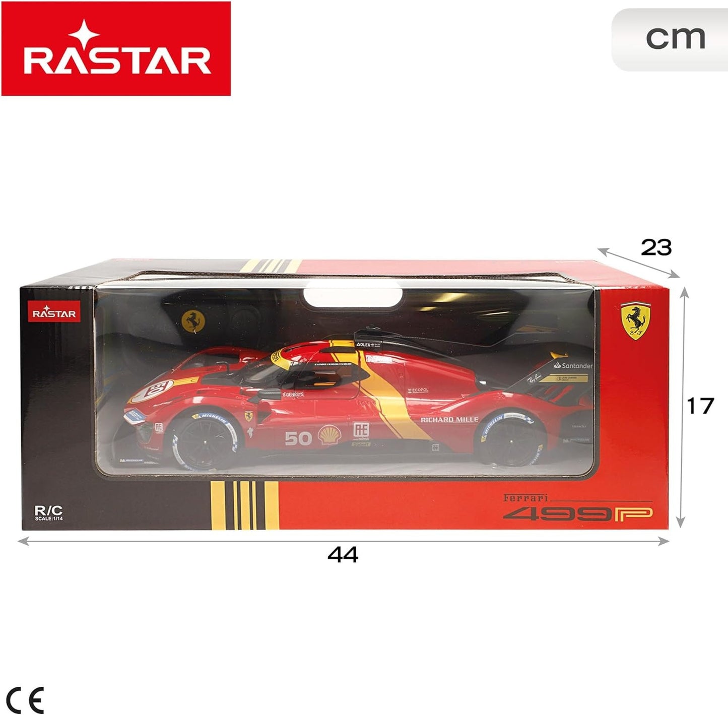 RASTAR Ferrari 499P Le Mans Voiture RC 1:14