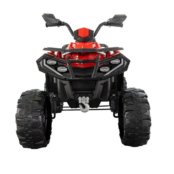 Quad Électrique Enfant 12V – ATV Tout-Terrain ROUGE