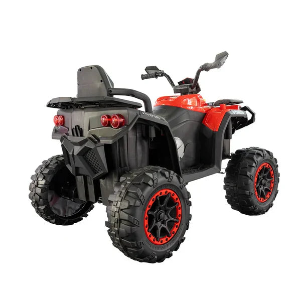 Quad Électrique Enfant 12V – ATV Tout-Terrain ROUGE